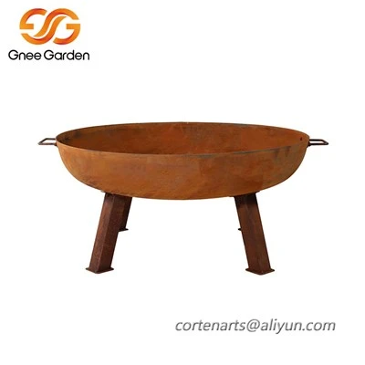 Ями за барбекю на дърва Corten Steel