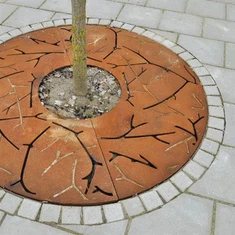 Доставчик на персонализирана решетка за дърво от стомана Corten