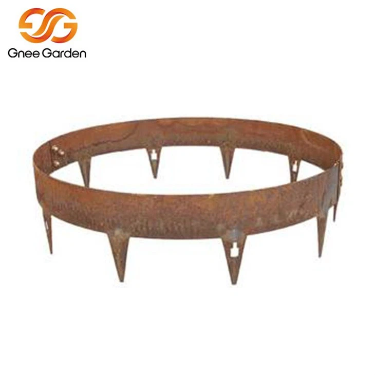 corten raised garden beds