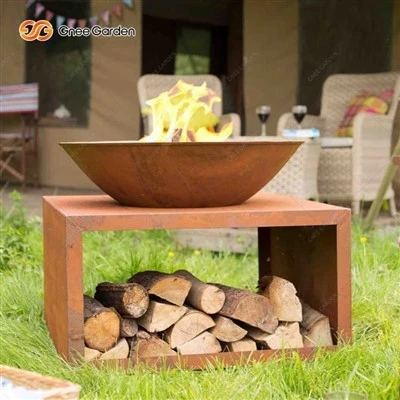 Моден стил Corten Steel Garden Fire Pits